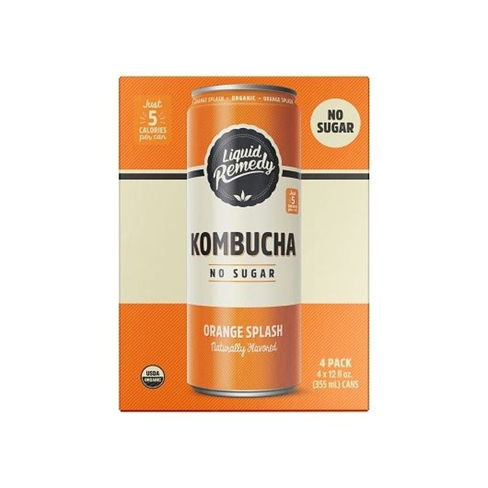 Orange Splash Kombucha