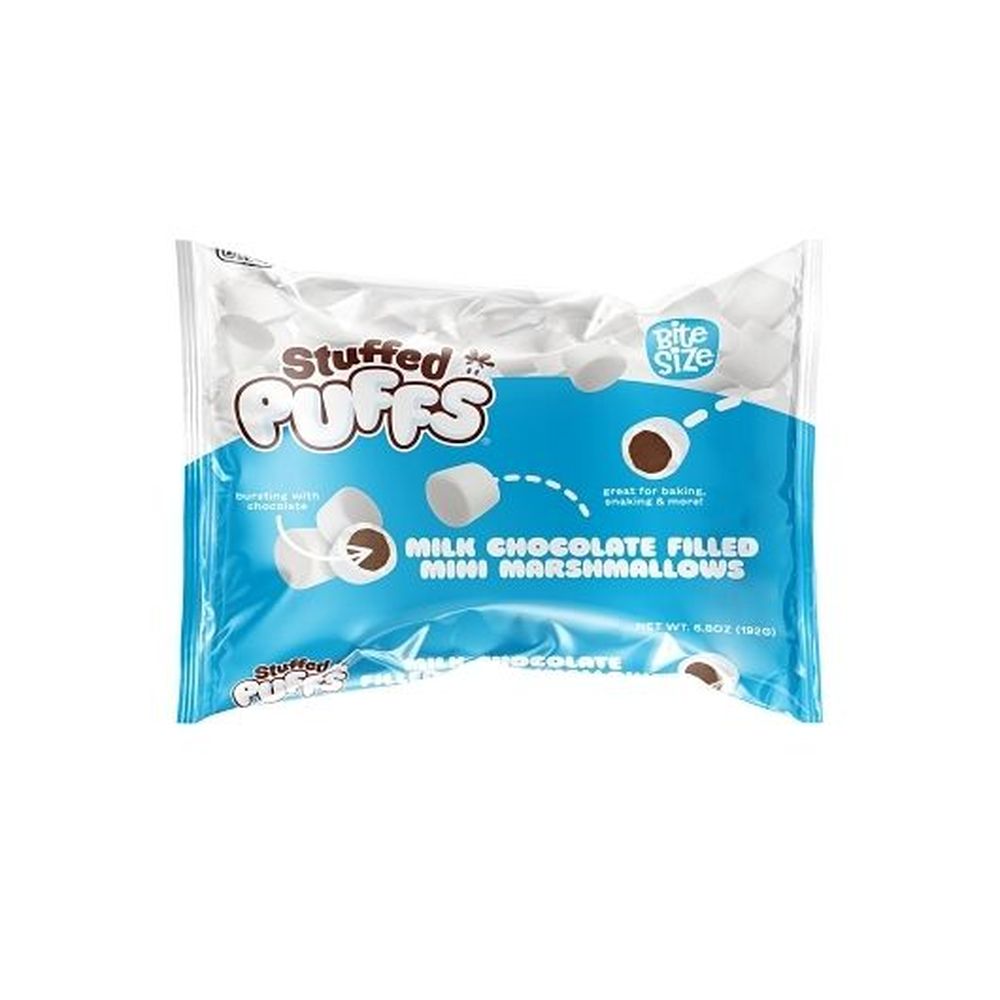 Stuffed Puffs Milk Chocolate Filled Vanilla Mini Marshmallow, 6.77 Ounce -- 6 Per Case