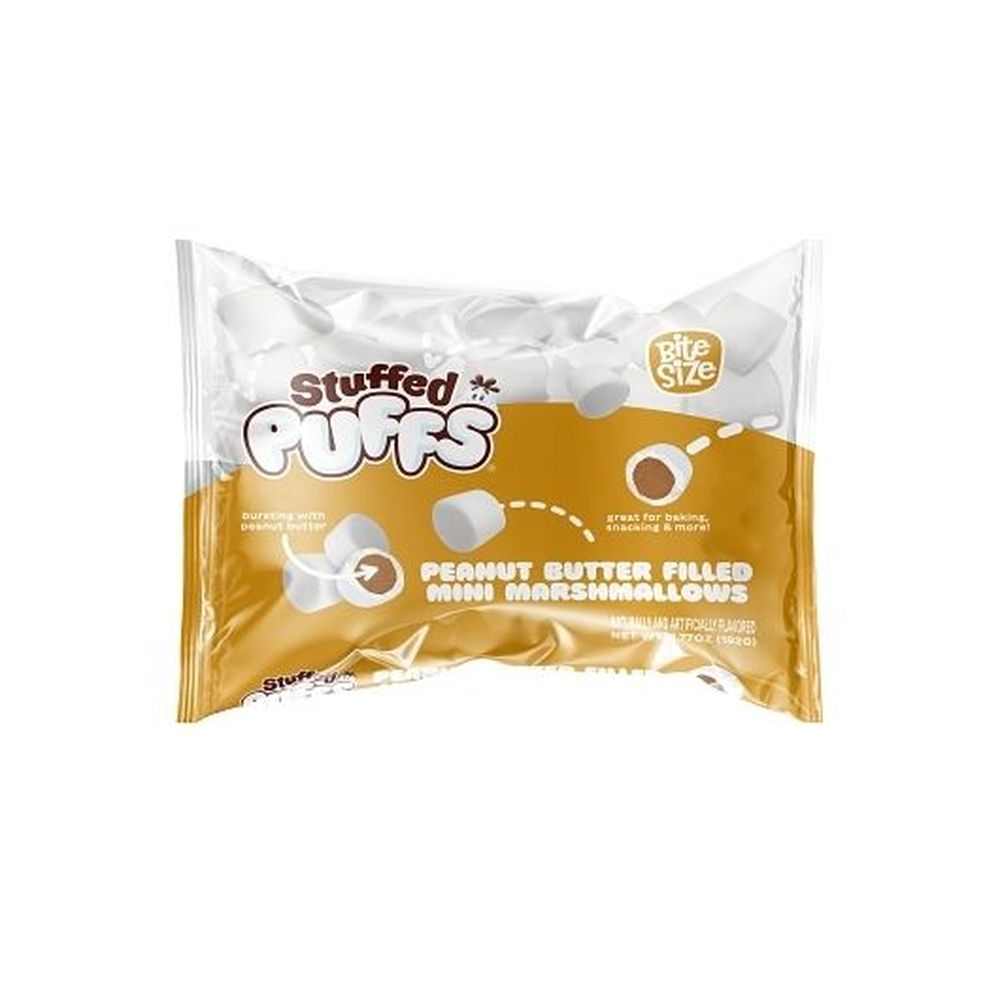 Stuffed Puffs Peanut Butter Filled Mini Marshmallow, 6.77 Ounce -- 6 Per Case