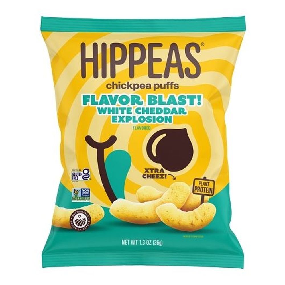 Flavor Blast White Cheddar Explosion Chickpea Puffs