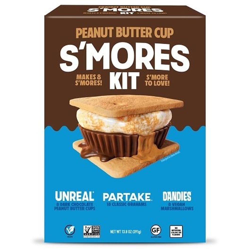 Unreal Peanut Butter Cup S'mores Kit, 13.79 Ounce -- 6 Per Case