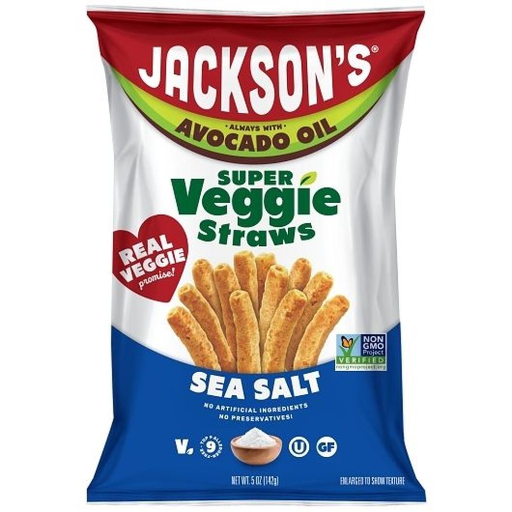 Sea Salt Avocado Oil Super Veggie Straws 5 Ounce