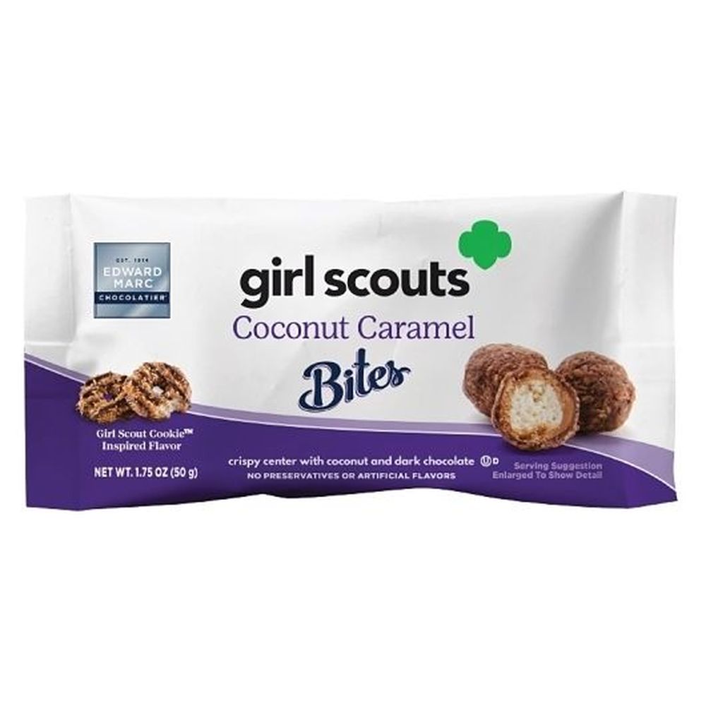 Girl Scouts Coconut Caramel Bites