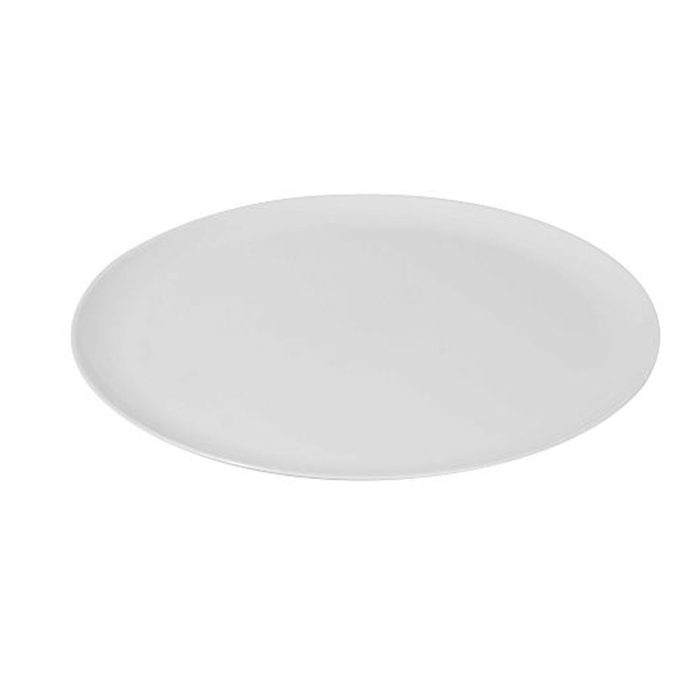 Platter Pleasers 16 inch Polystyrene Classic Round White Tray