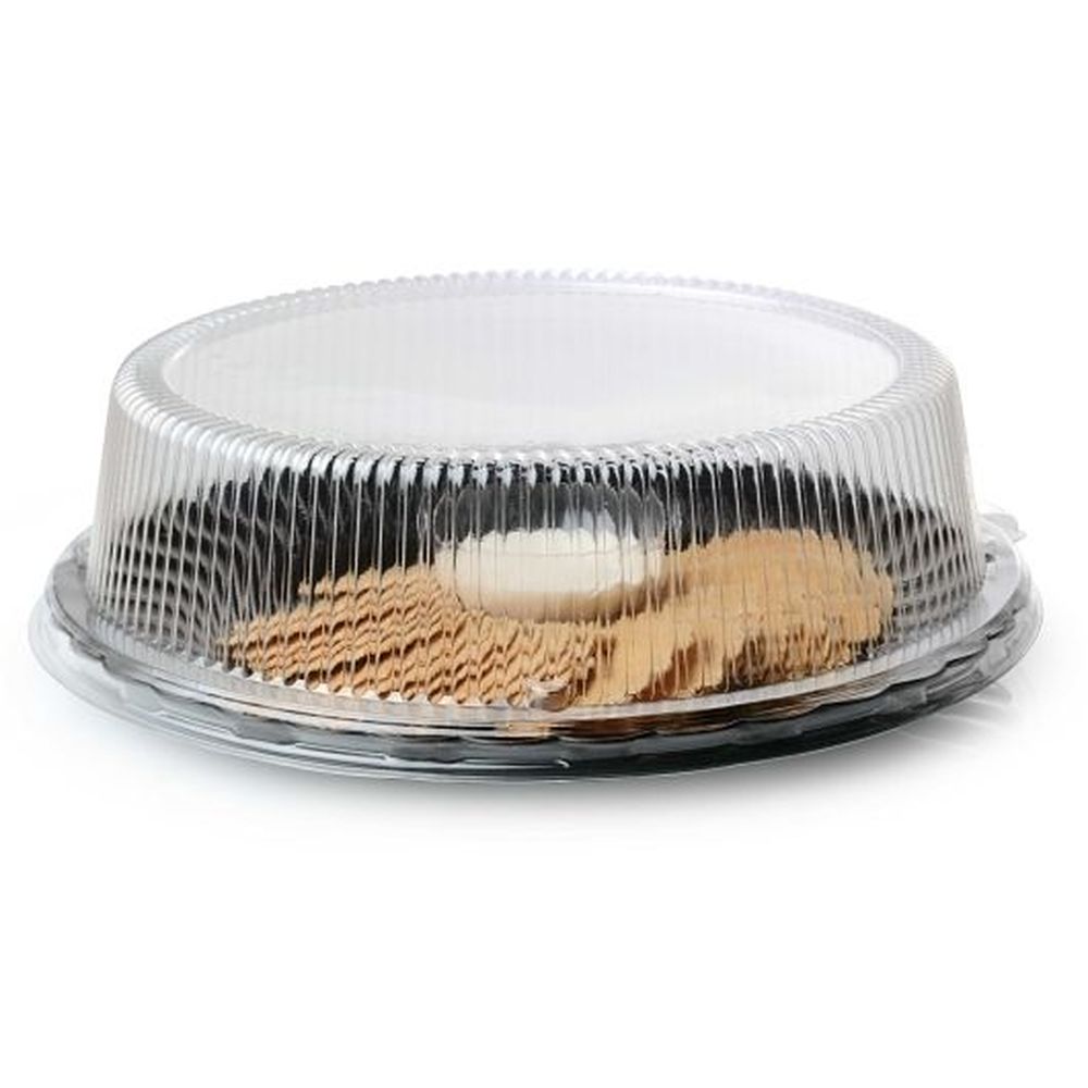 Fineline Settings Flairware 10 X 2.5 Inch Pete Clear Dome Lid Only, 120 Count