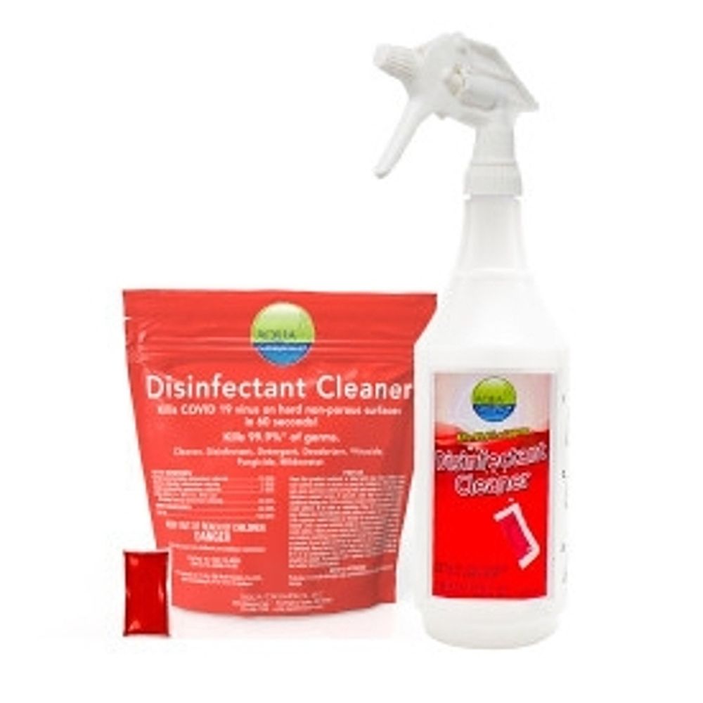 Aqua Chempacs Disinfectant Cleaner, 12 Count