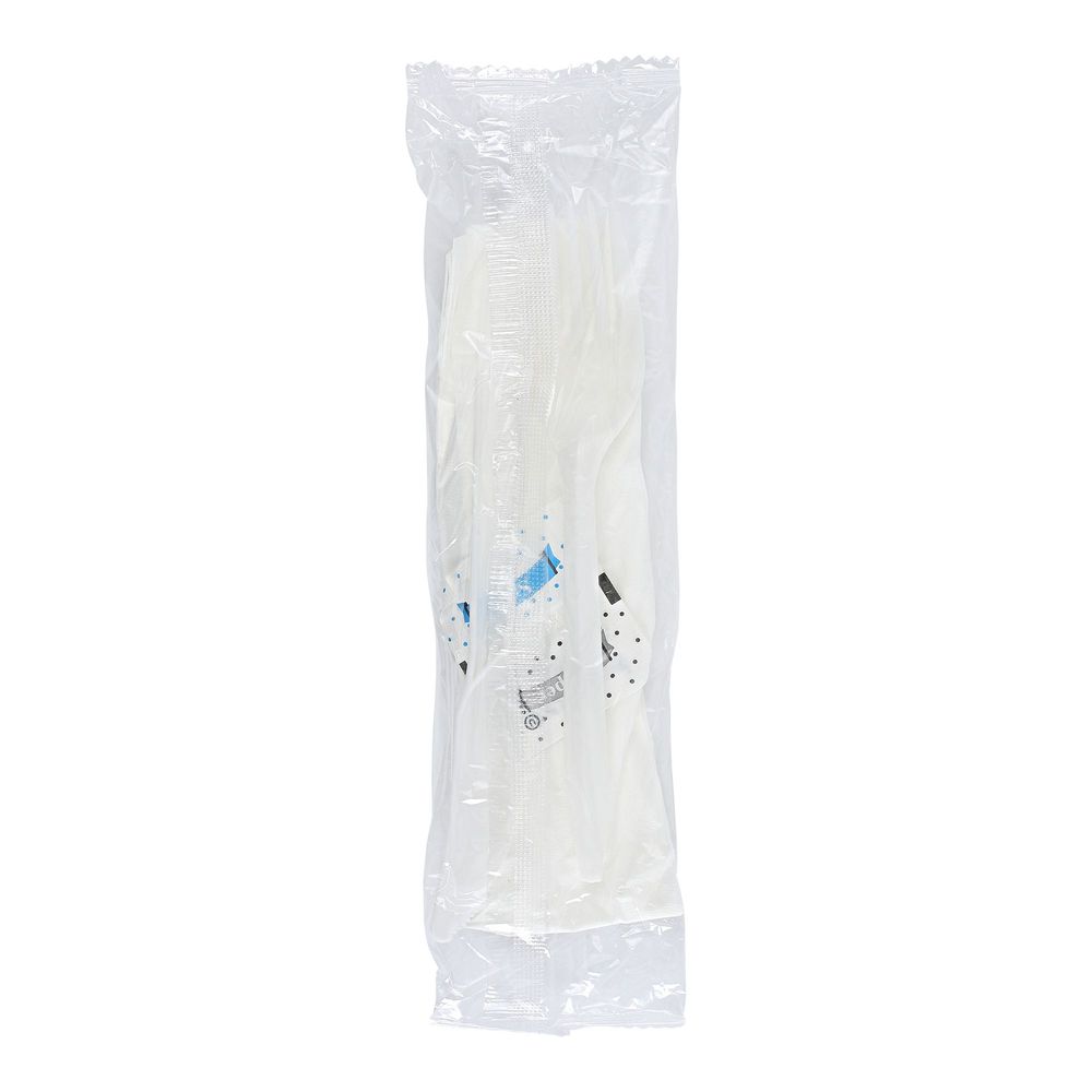 White Polypropylene Medium Weight Cutlery Kit