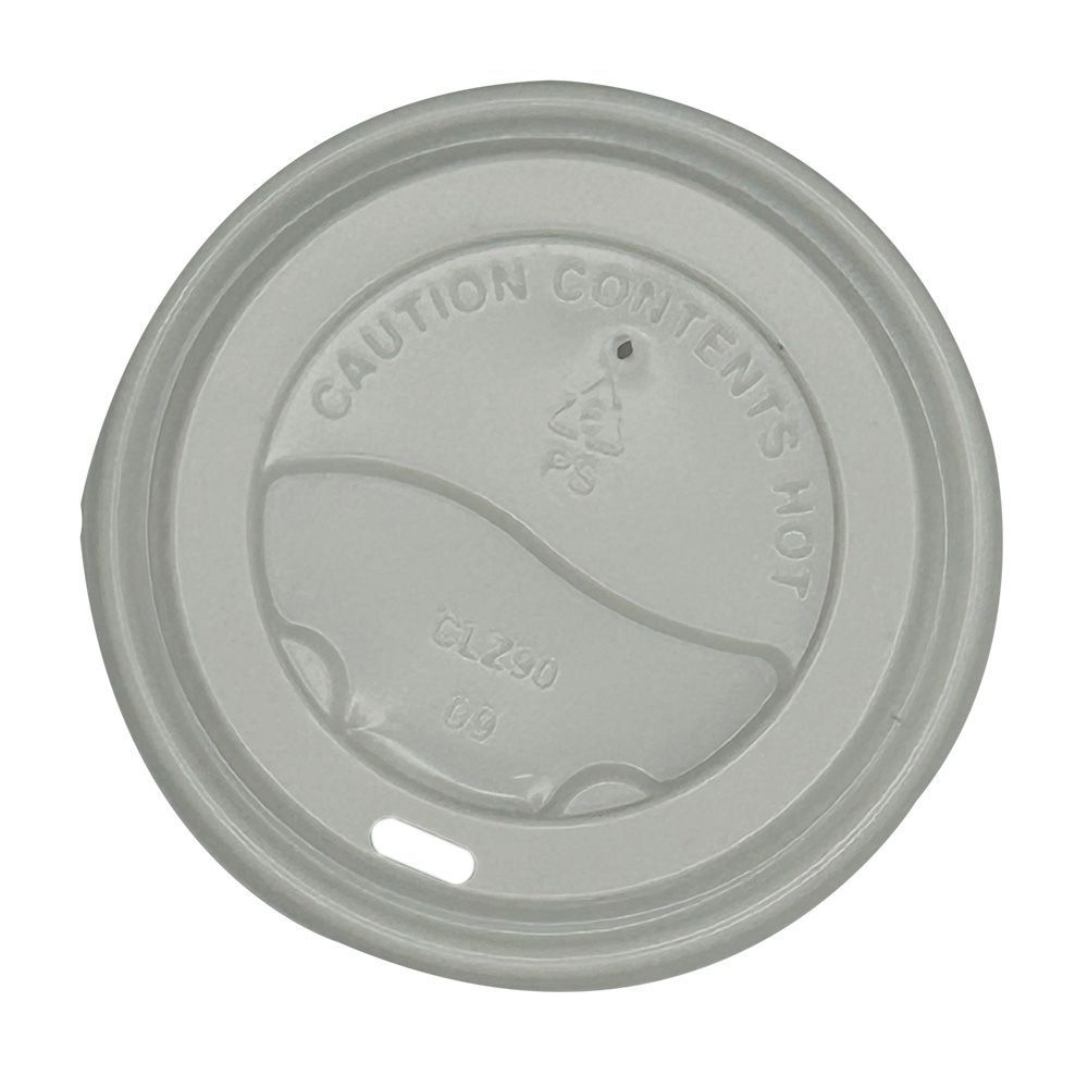 White Hot Cup Travel Lid for 24 Ounce Paper Hot Cup