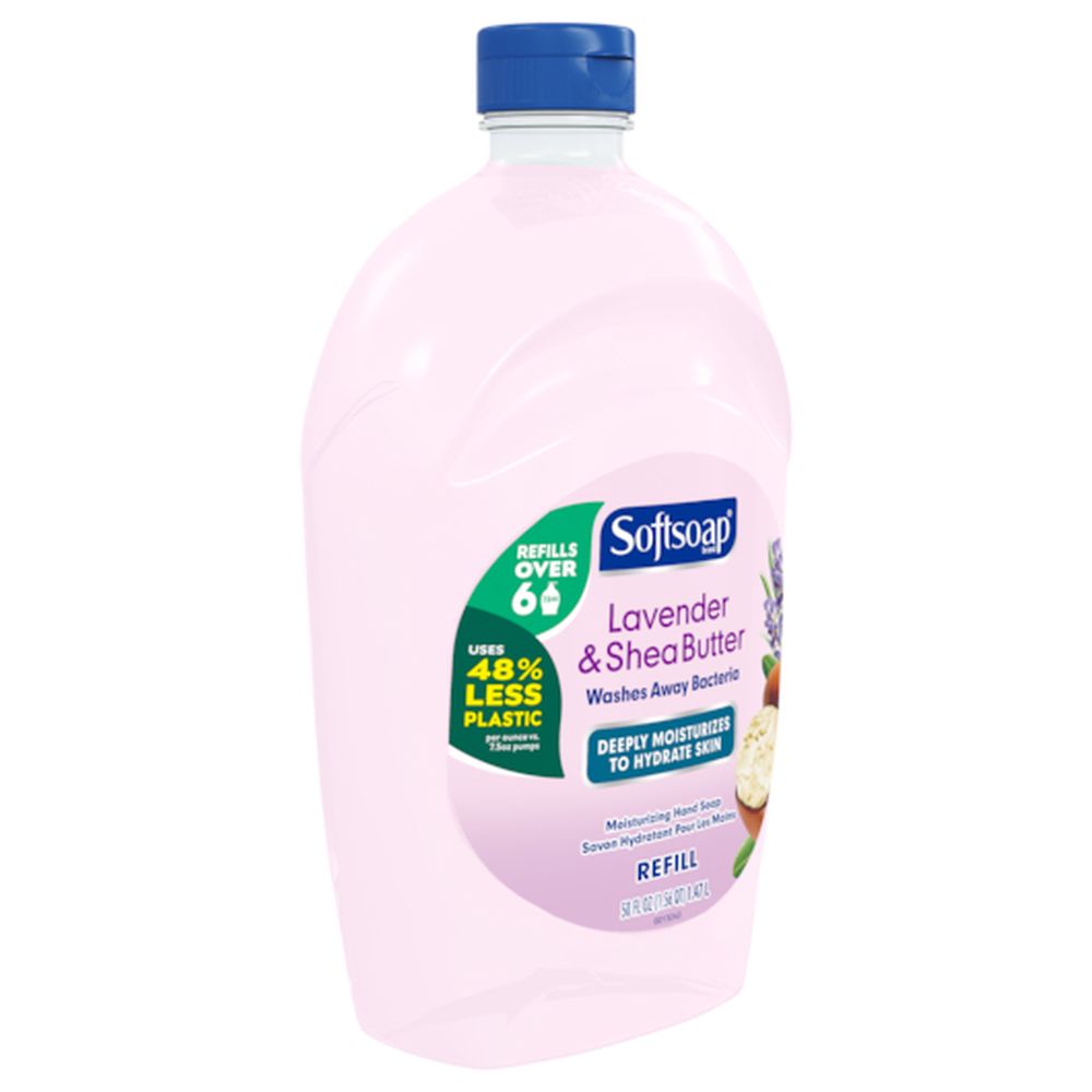 Softsoap Lavender And Shea Butter Liquid Hand Wash Refill, 50 Fluid Ounce -- 3 Per Case