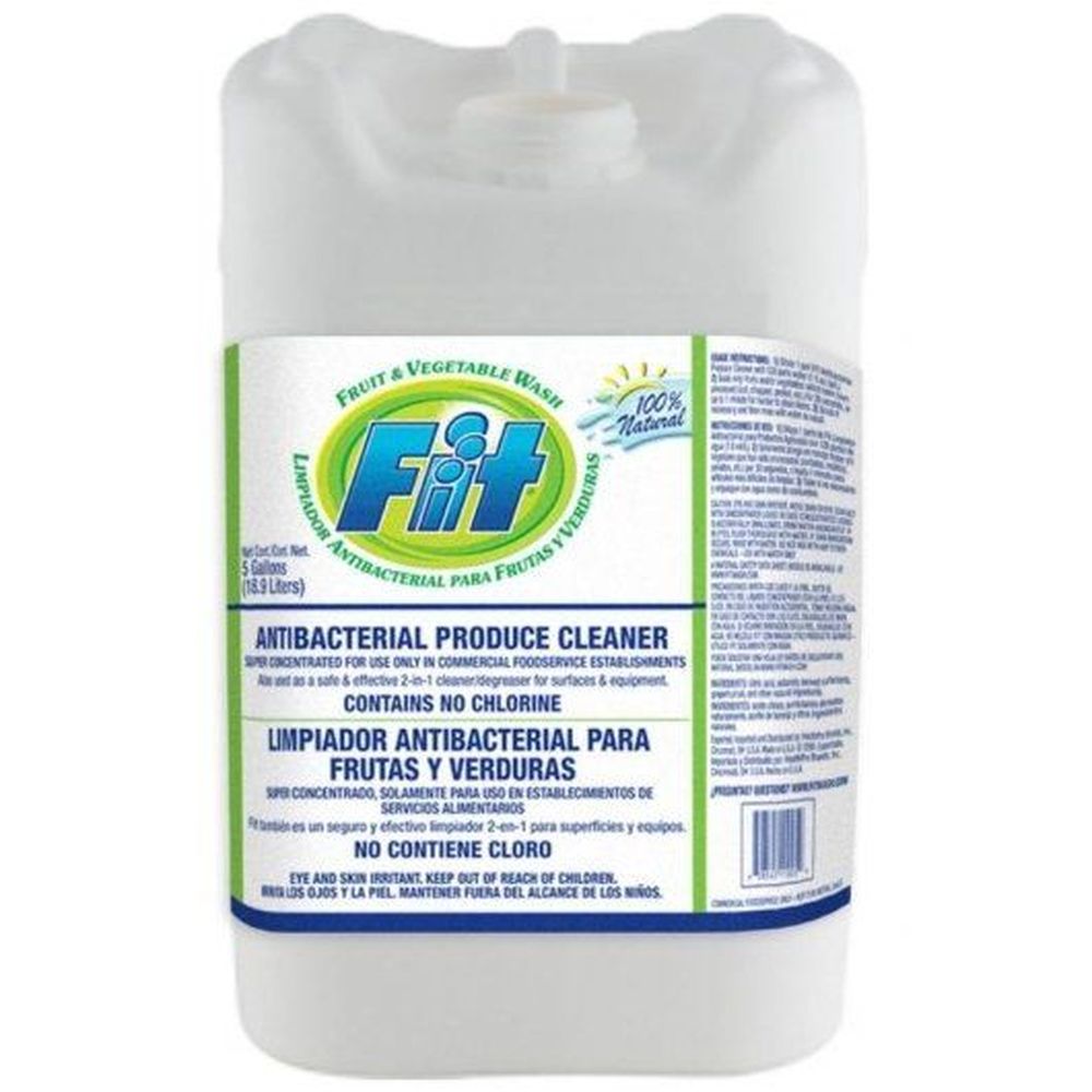 Fit Antibacterial Fruit And Vegetable Wash, 5 Gallon