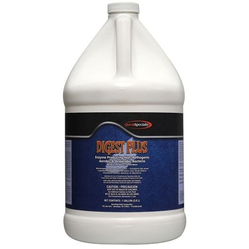 Digest Plus Enzyme-producing Bacteria Grease Trap Cleaner, 128 Ounce -- 4 Per Case