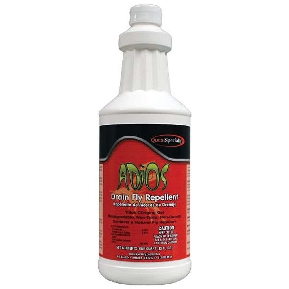 Adios Drain Fly Repellent, 1 Quart -- 12 Per Case