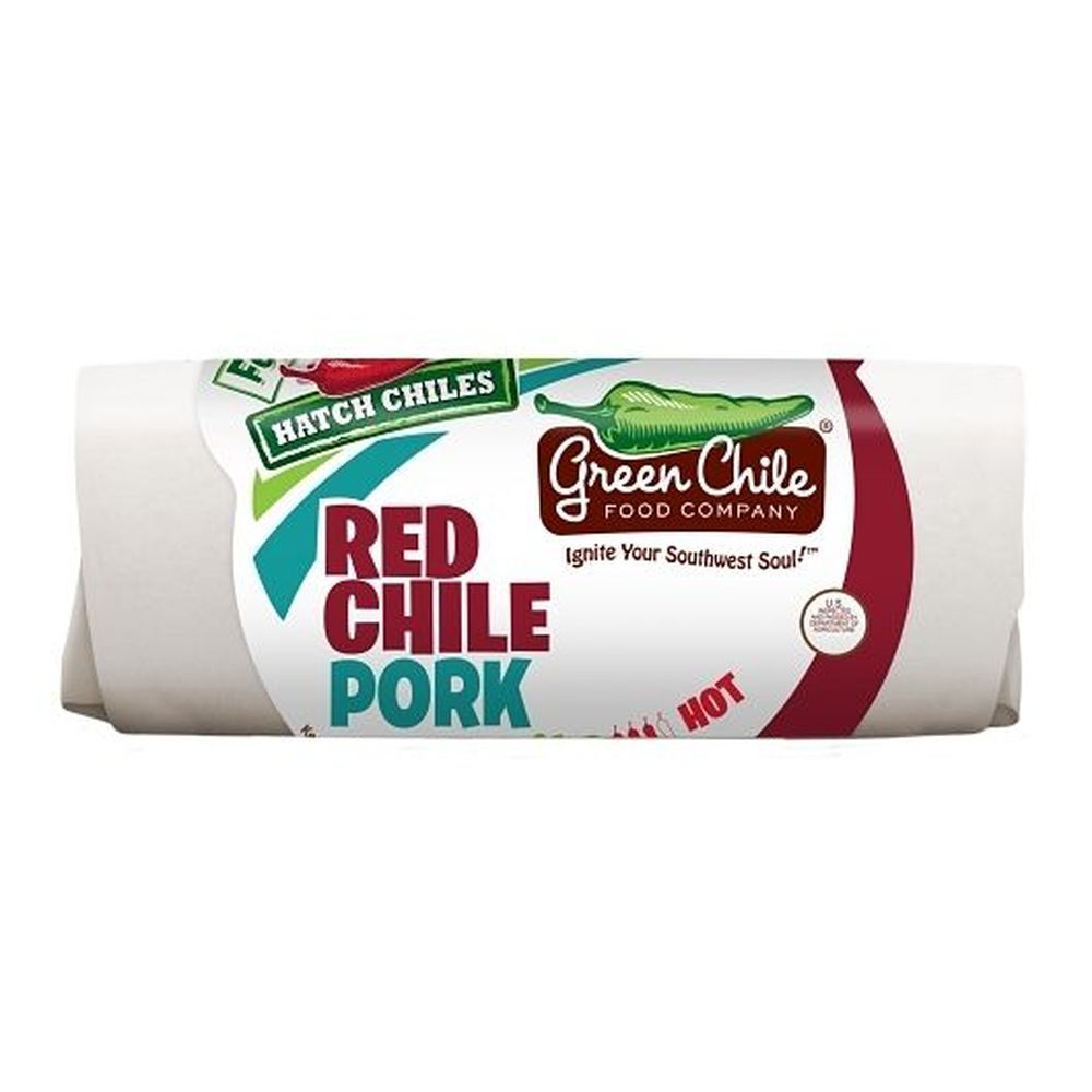 Green Chile Food Company Green Chile Red Chile Pork Burrito, 7 Ounce -- 12 Per Case