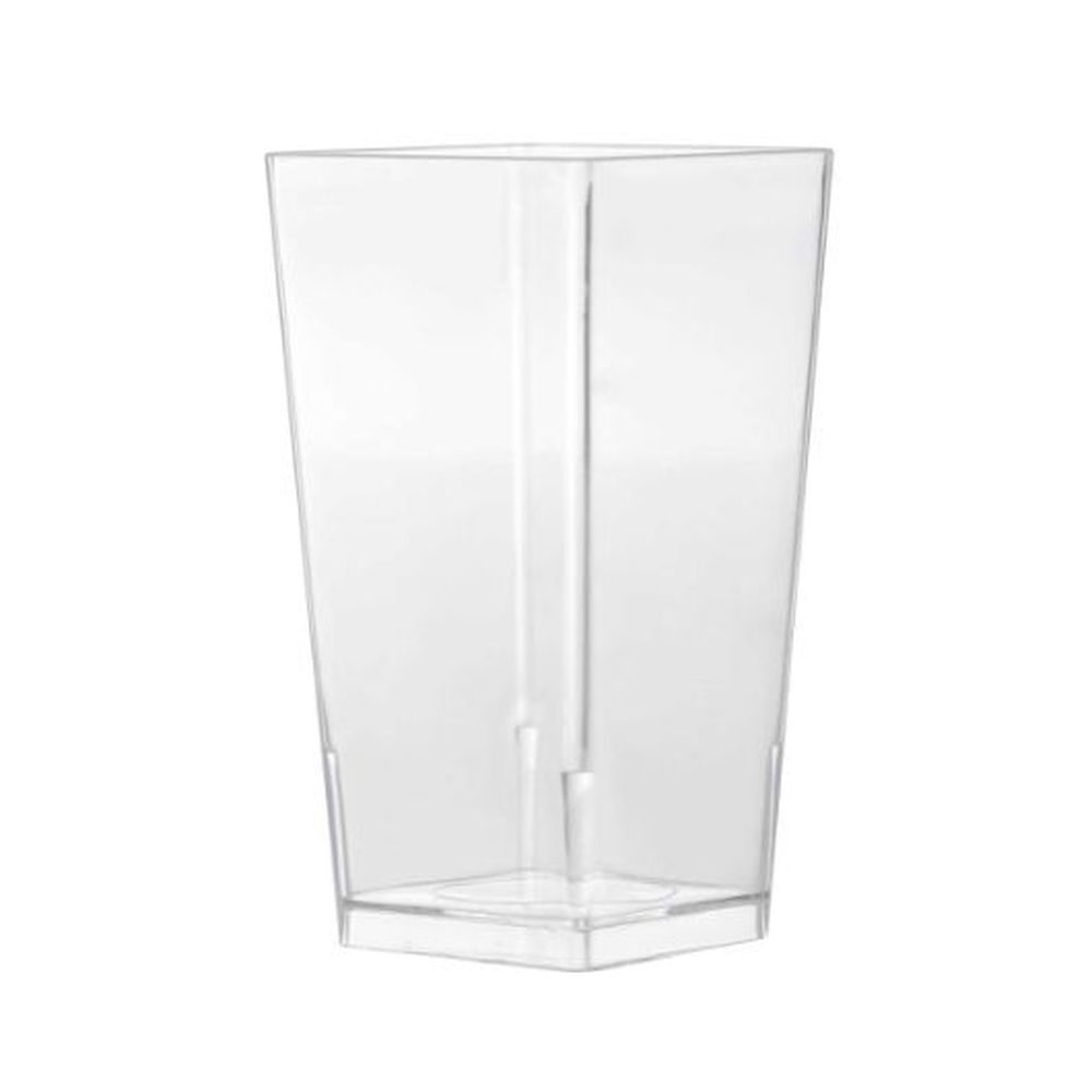 Tiny Temptations Polystyrene 3 Ounce Clear Tall Tumbler