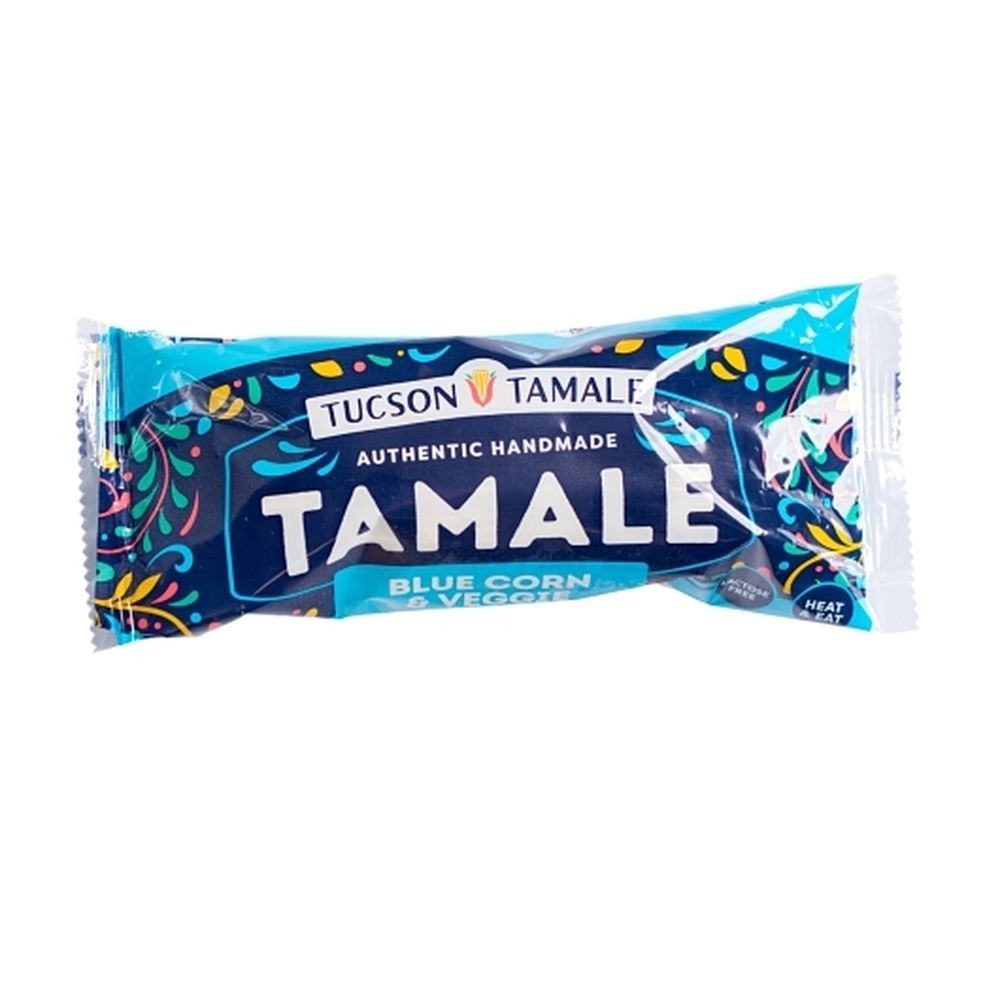 Blue Corn and Veggie Tamale
