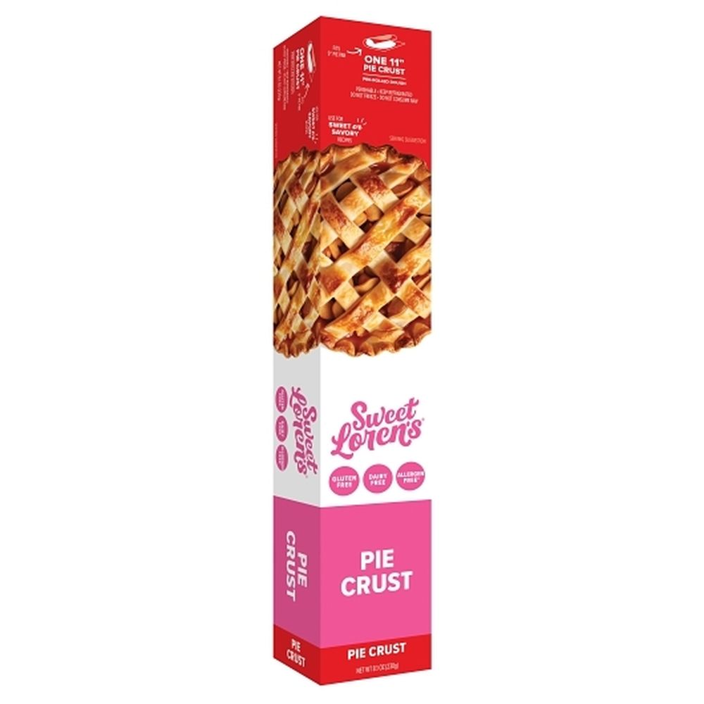 Sweet Loren's Gluten Free And Vegan Pie Crust, 8.1 Ounce -- 6 Per Case