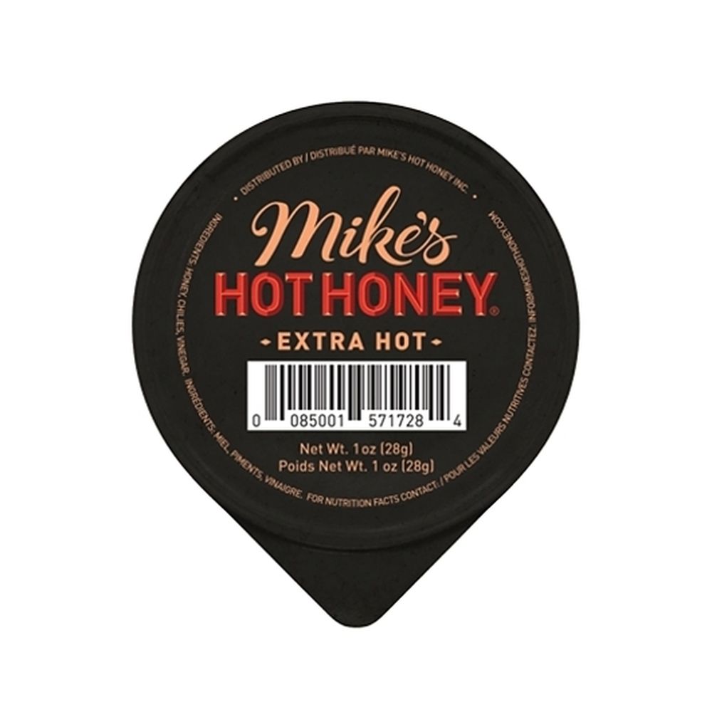 Mike's Hot Honey Extra Hot Honey, 1 Ounce Dip Cup -- 80 Per Case
