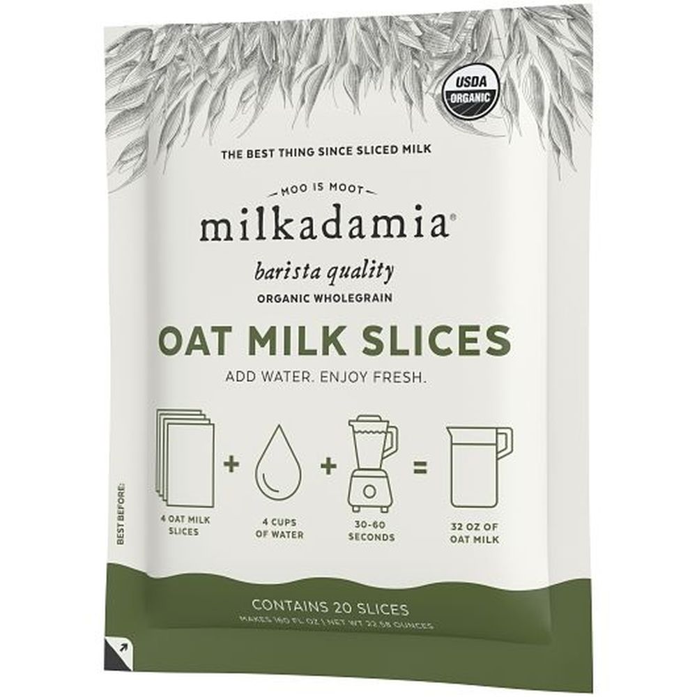 Milkadamia Oat Milk Slices, 640 Gram -- 5 Per Case