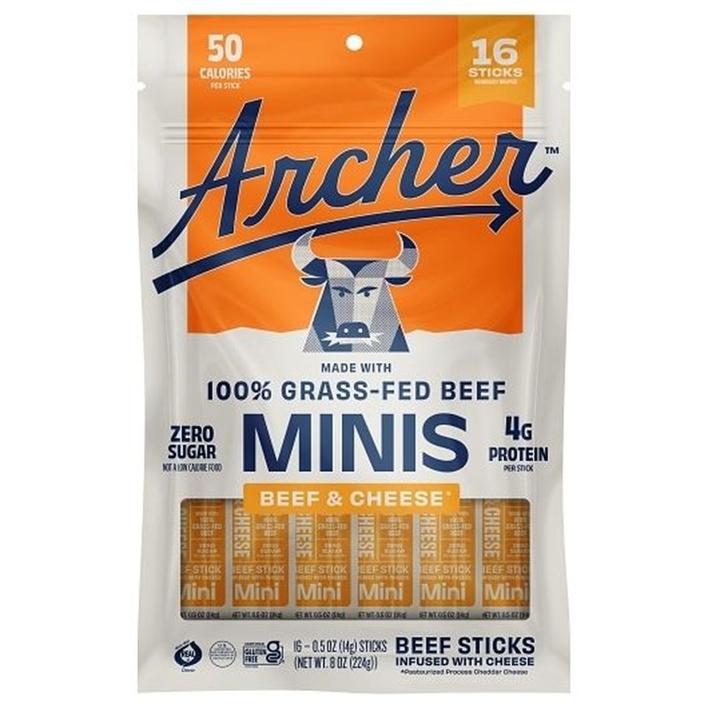 Jerky Co Beef and Cheese Mini Sticks