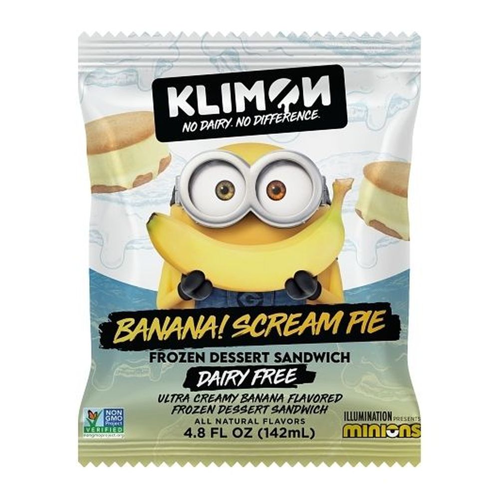 Klimon Banana Scream Pie Sandwich, 100 Gram -- 12 Per Case