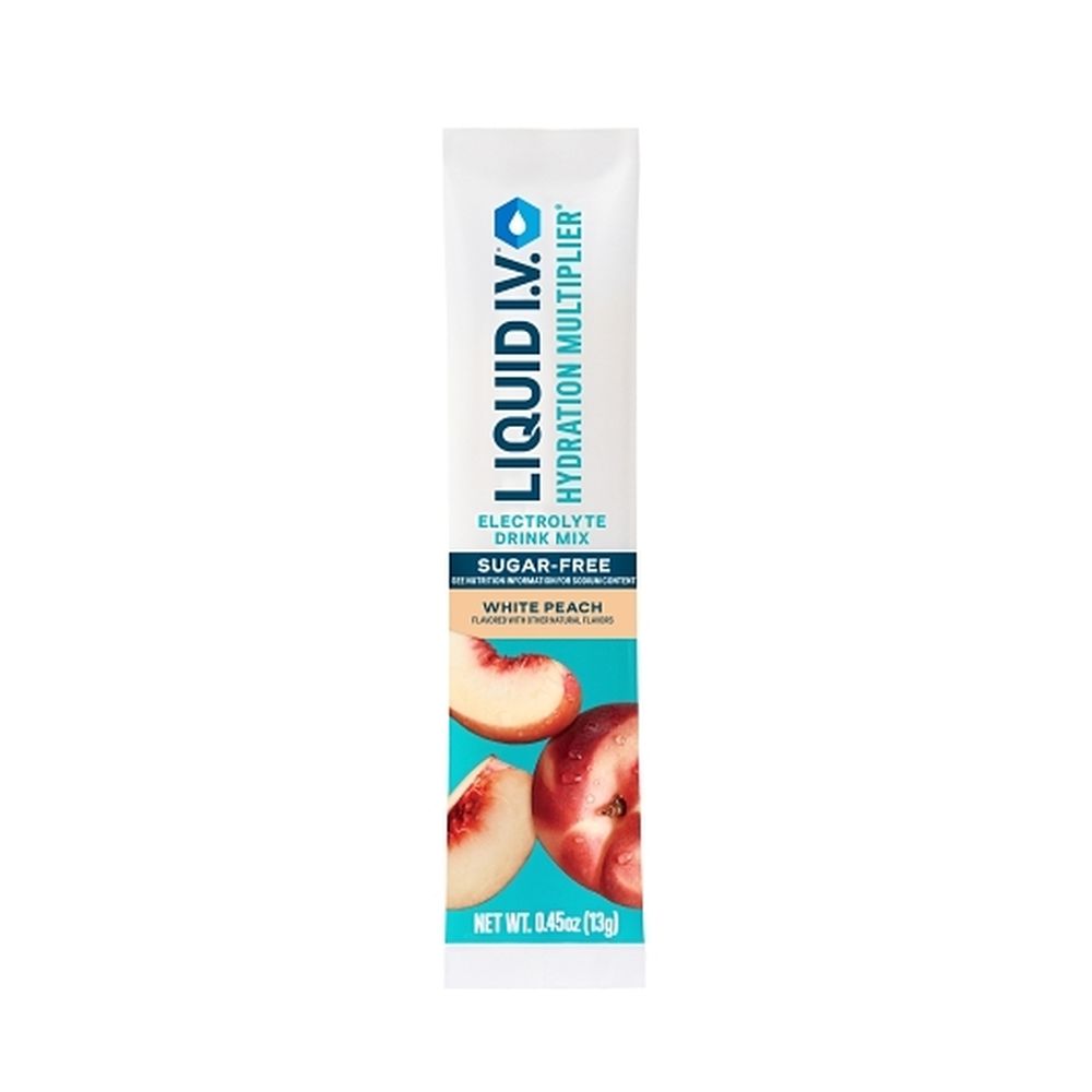White Peach Hydration Multiplier Electrolyte Drink Mix 0.46 Ounce