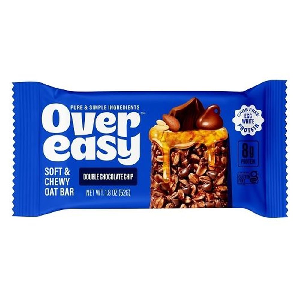 Over Easy Double Chocolate Chip Soft And Chewy Oat Bar, 1.8 Ounce -- 144 Per Case