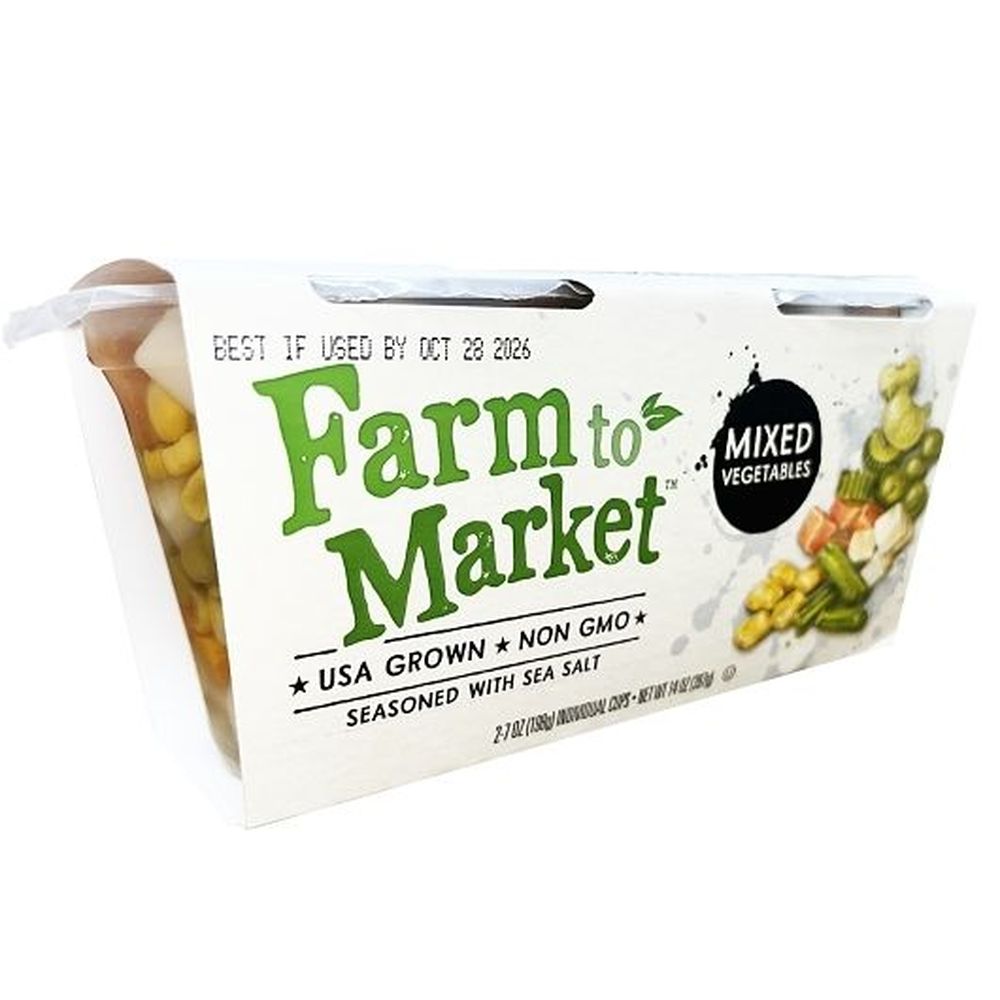 Farm To Market Low Sodium Mixed Vegetable, 14 Ounce -- 6 Per Case