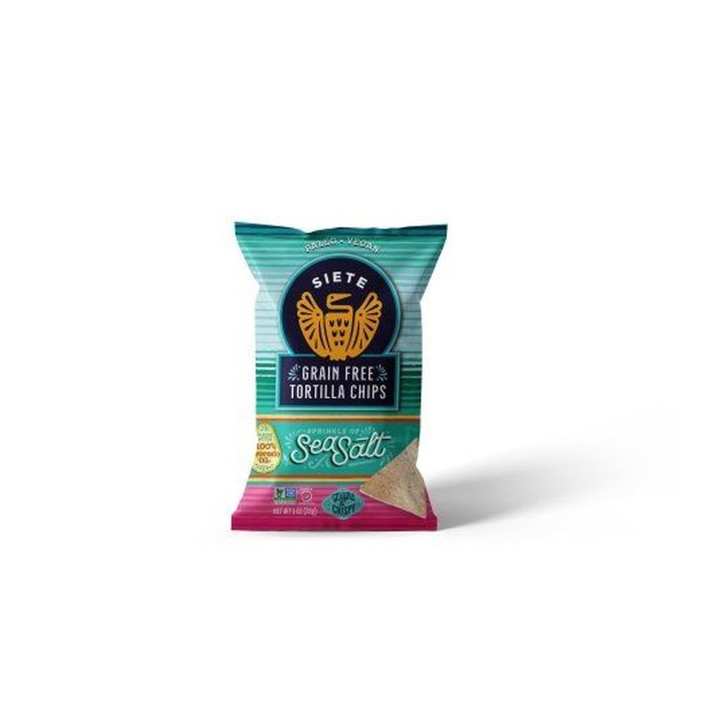 Siete Tortilla Chips With Sea Salt, 1 Ounce -- 24 Per Case