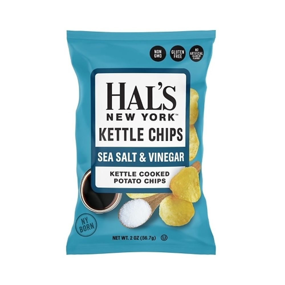 Sea Salt and Vinegar Kettle Cooked Potato Chips 2 Ounce