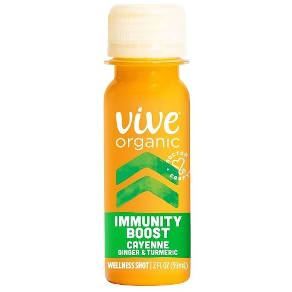 Vive Organic Cayenne Immunity Boost Wellness Shot, 2 Fluid Ounce -- 12 Per Case