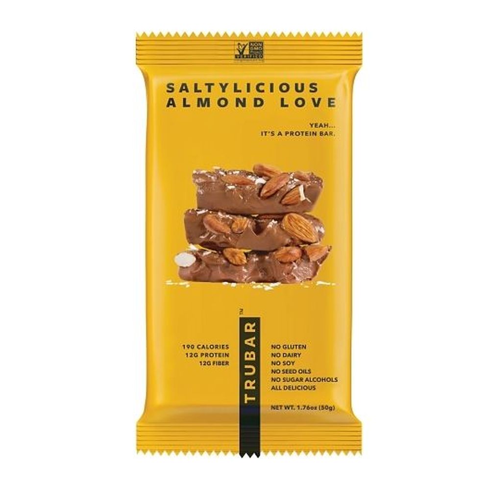 Trubar Saltylicious Almond Protein Bar, 0.11 Pound -- 72 Per Case