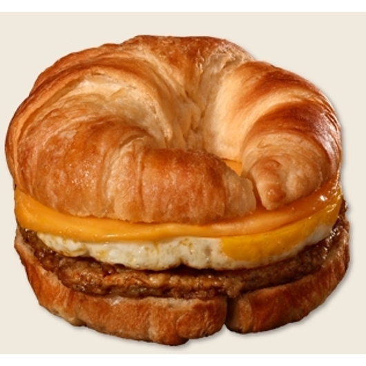 Sausage, Egg & Cheese Croissant Sandwich