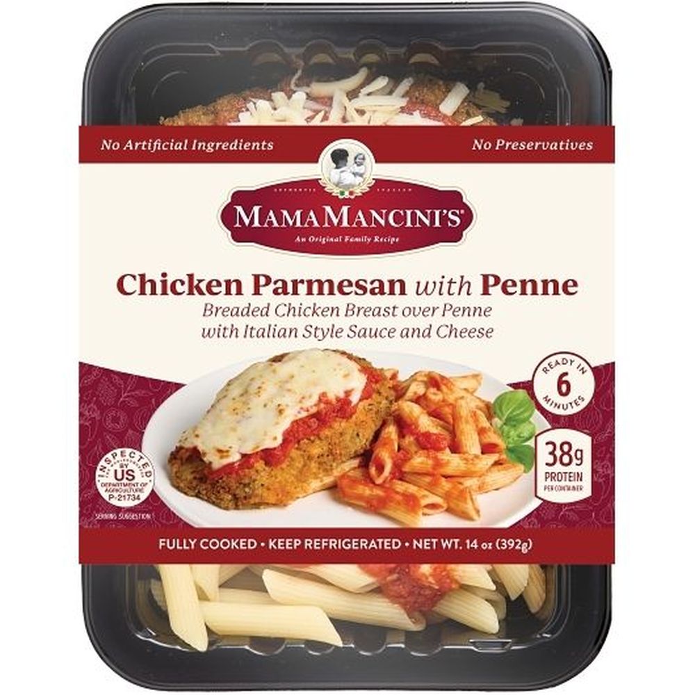 Chicken Parmesan with Penne