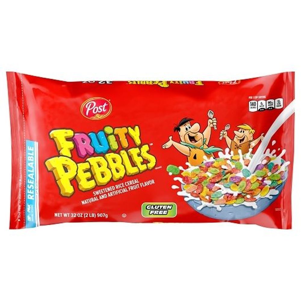 Pebbles Fruity Pebbles, 32 Ounce -- 8 Per Case