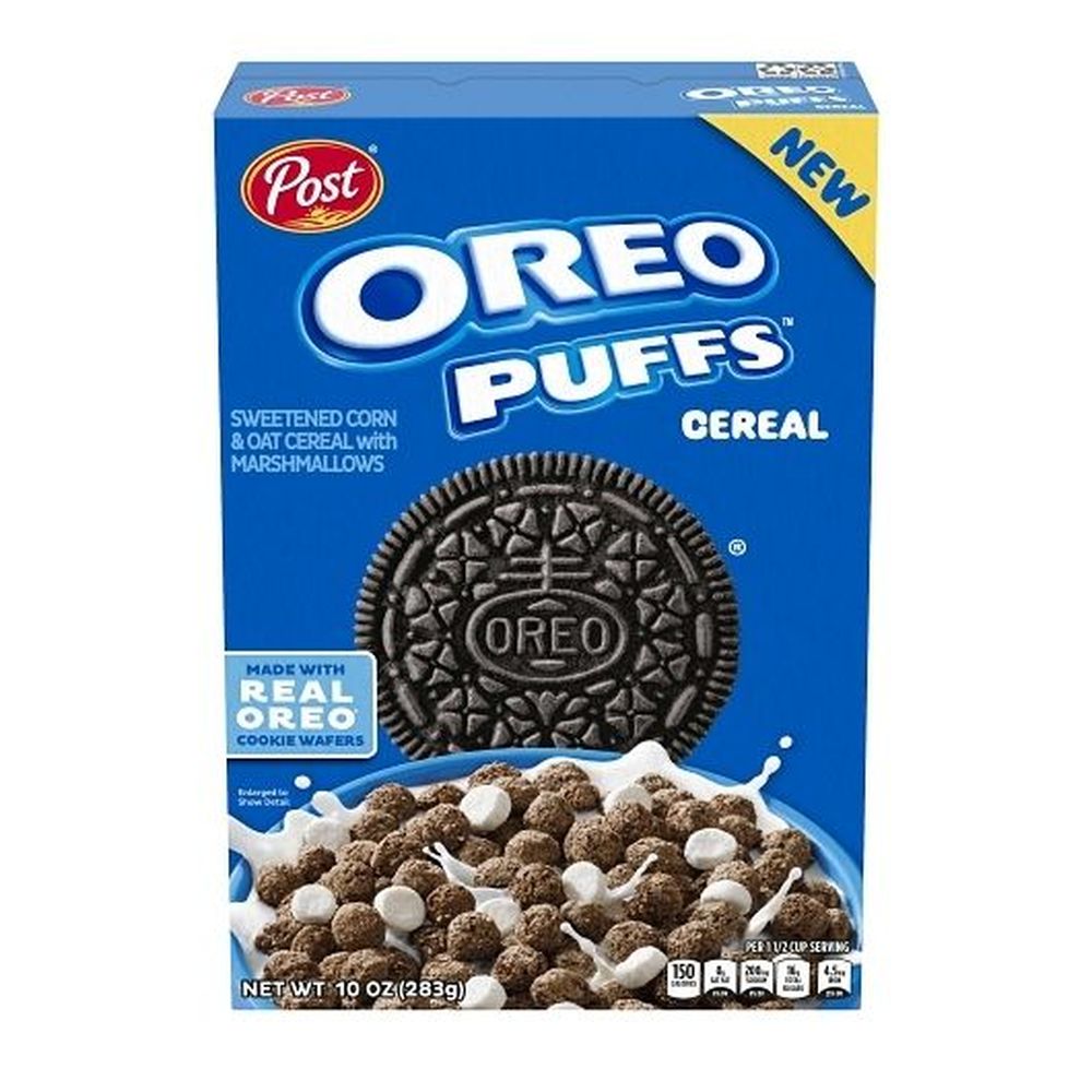 Post Oreo Puffs, 10 Ounce -- 10 Per Case