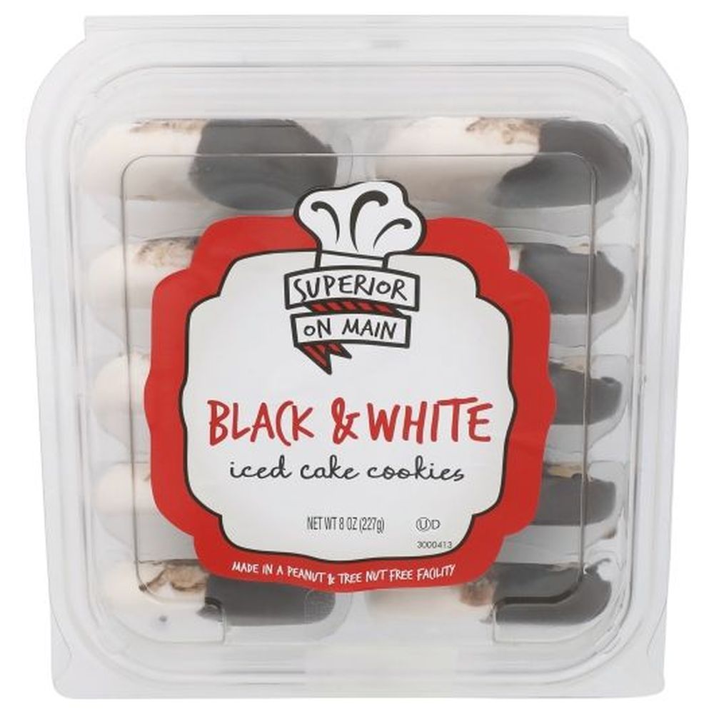 Hostess Bake Shop Mini Black And White Cookie, 8 Ounce -- 12 Per Case