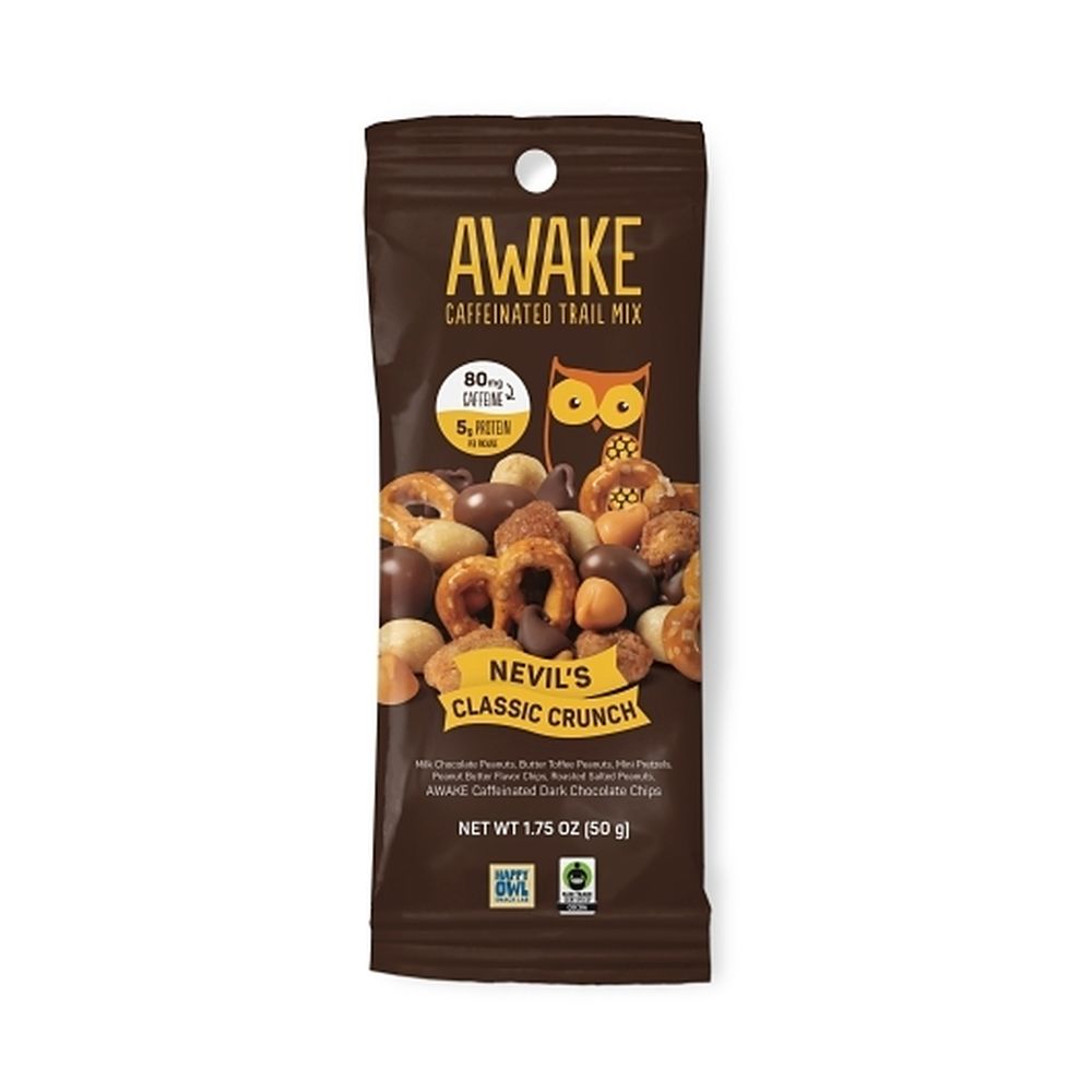 Awake Chocolate Classic Crunch Trail Mix, 1.75 Ounce -- 48 Per Case