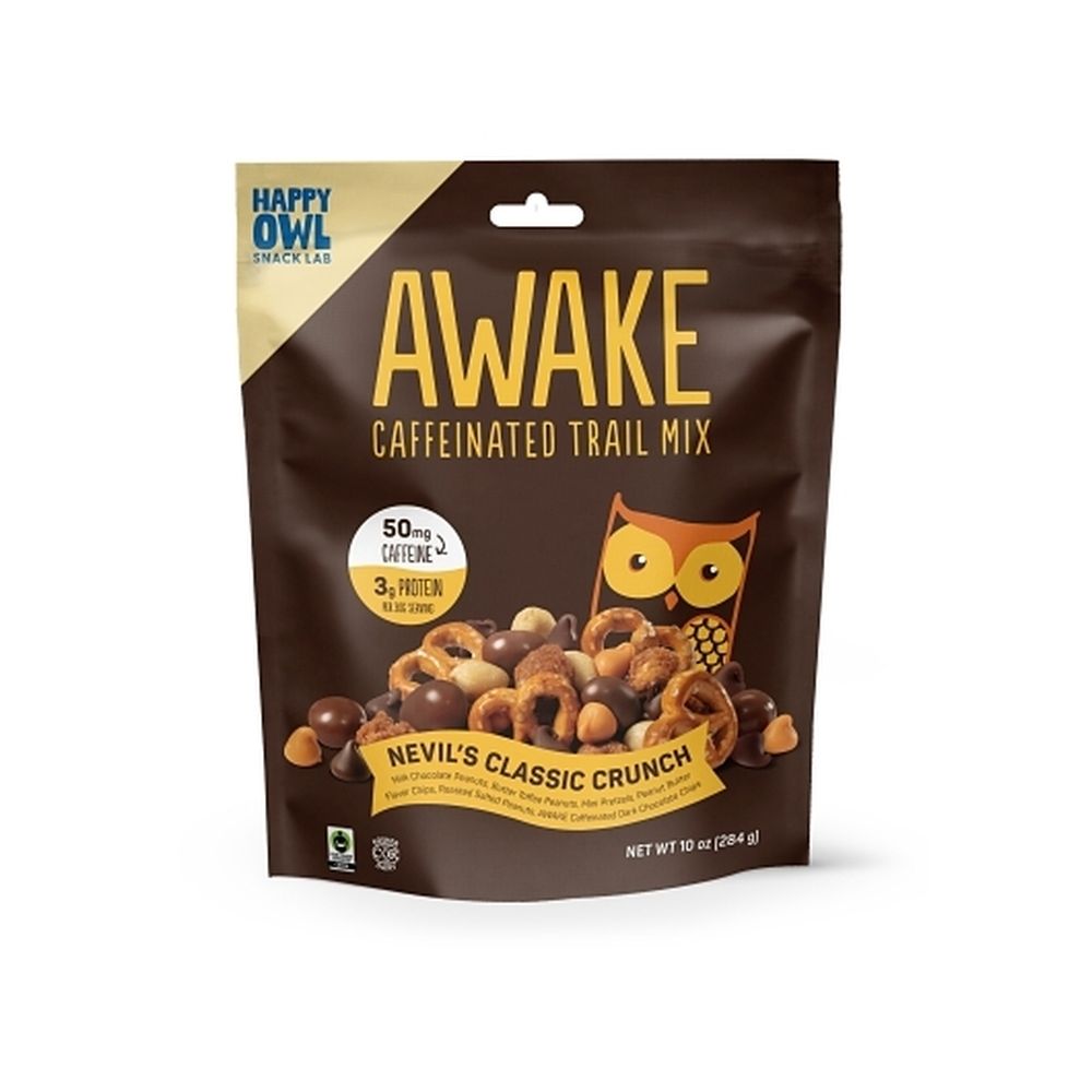Awake Chocolate Classic Crunch Trail Mix, 10 Ounce -- 8 Per Case