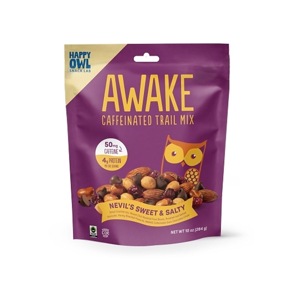 Awake Chocolate Nevil's Sweet And Salty Trail Mix, 10 Ounce -- 8 Per Case