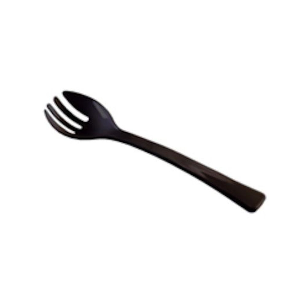 Essentials 10 Inch Heavy Duty Black Serving Fork, 100 Count