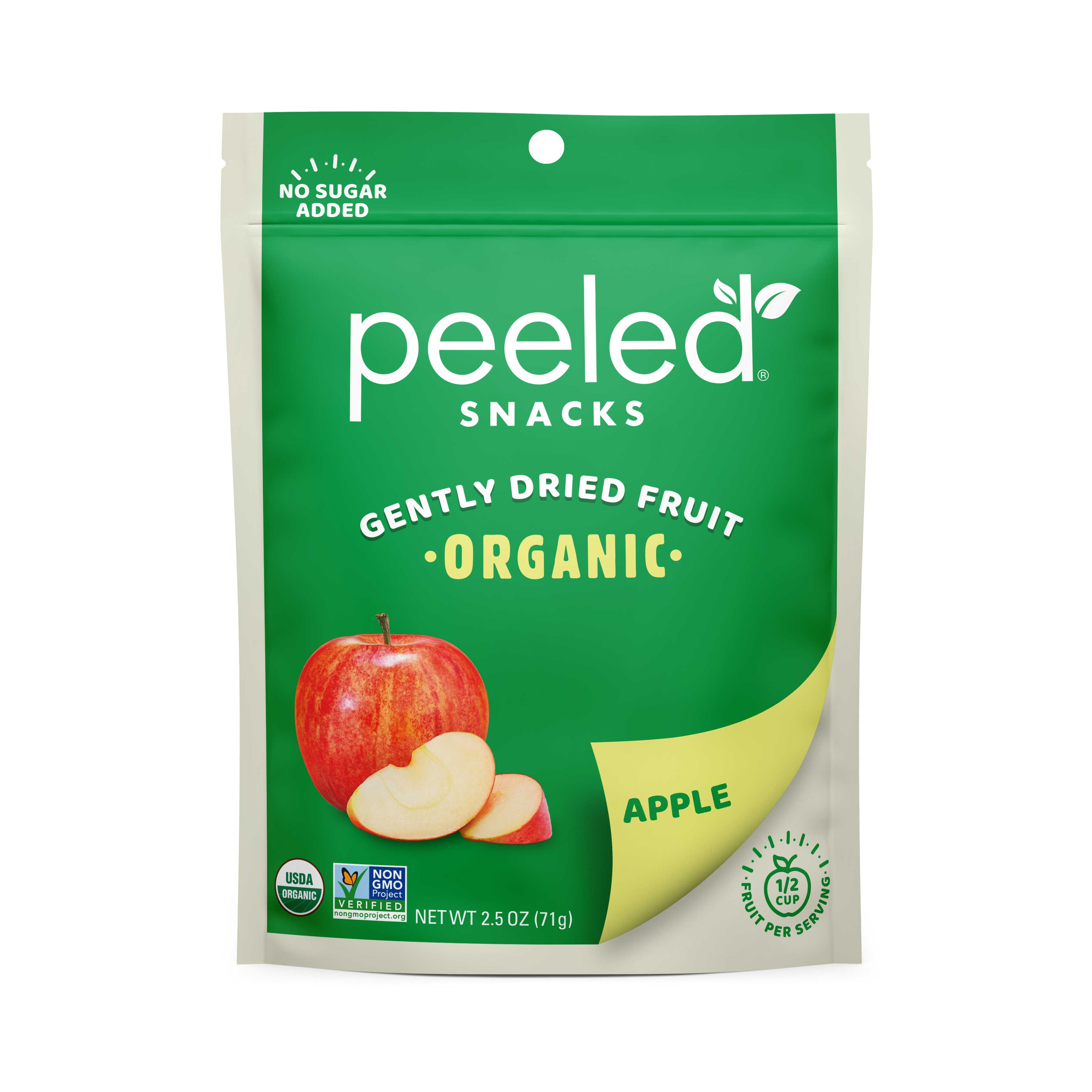 Peeled Two The Core Apple Snack, 2.8 Ounce -- 12 per case.