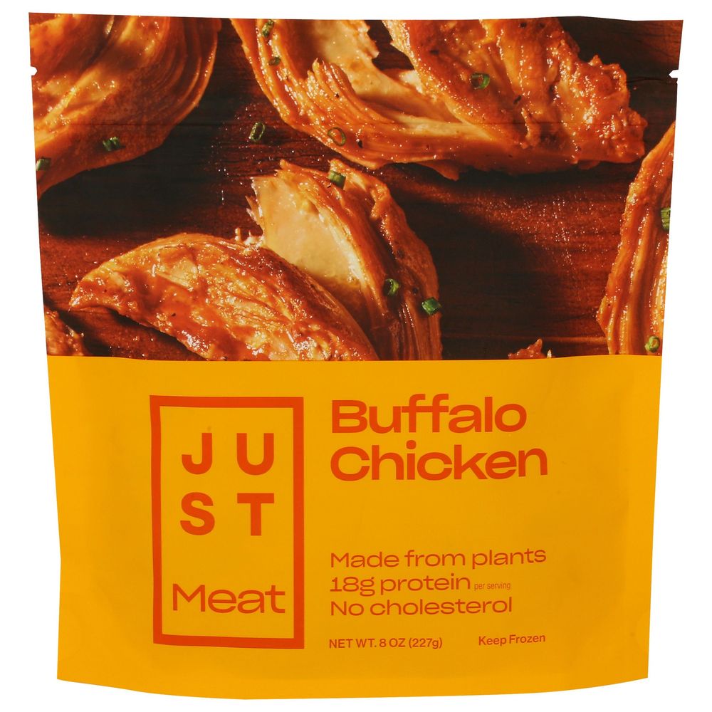 Just Meat Plant-based Buffalo Chicken, 8 Ounce -- 8 Per Case