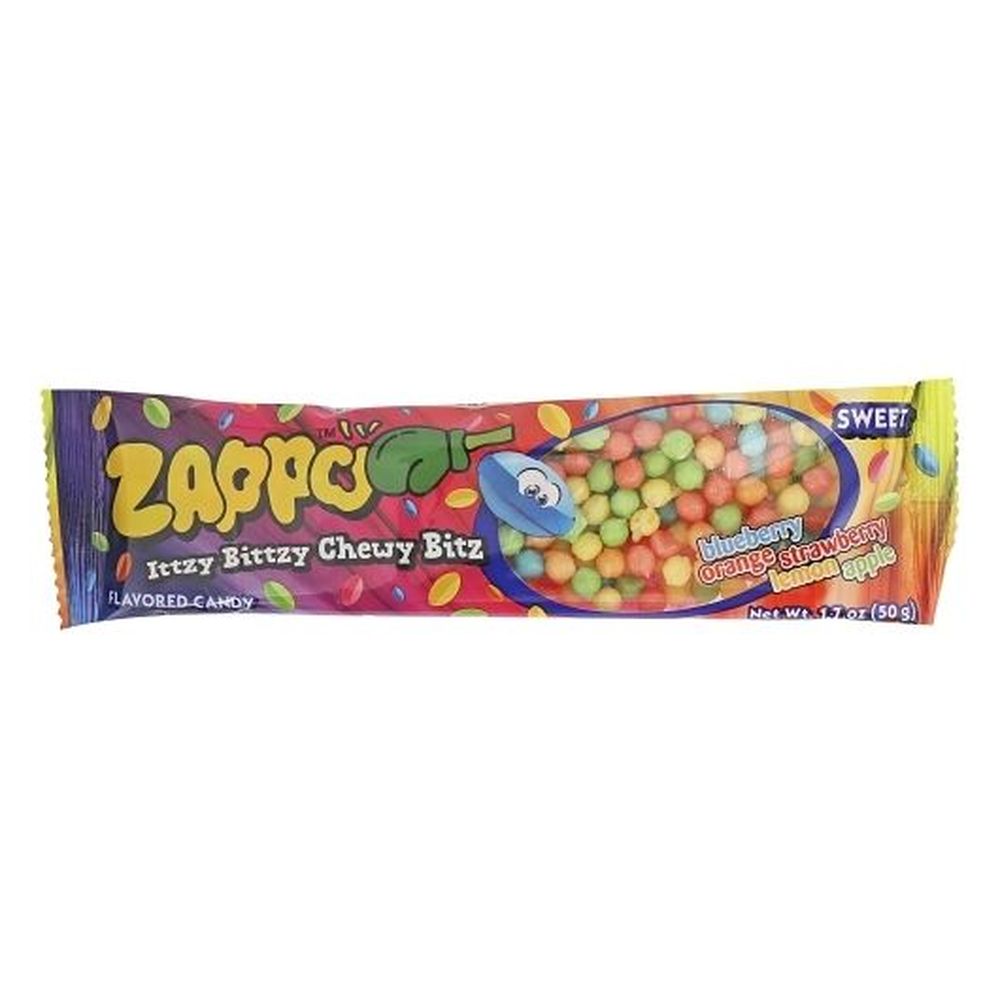 Zappo Ittzy Bittzy Chewy Bitz Candy, 1.7 Ounce -- 160 Per Case