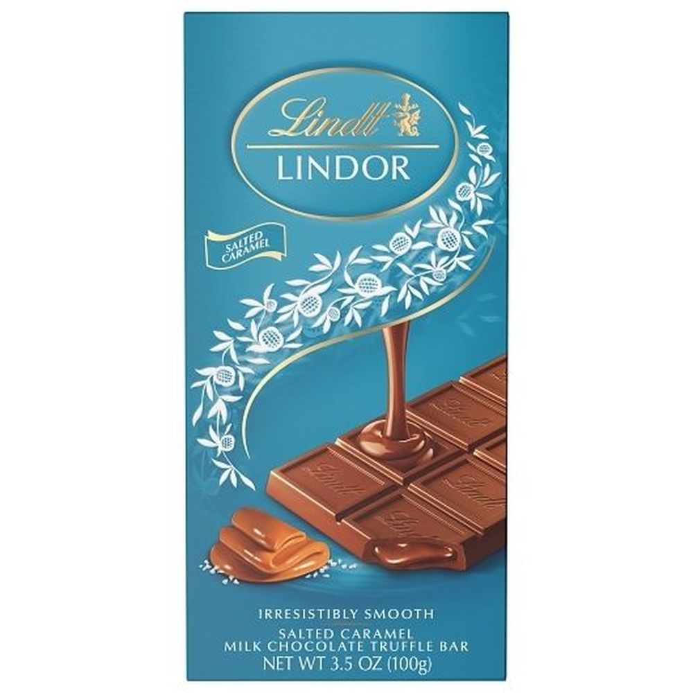 Lindor Salted Caramel Milk Chocolate Truffle Bar