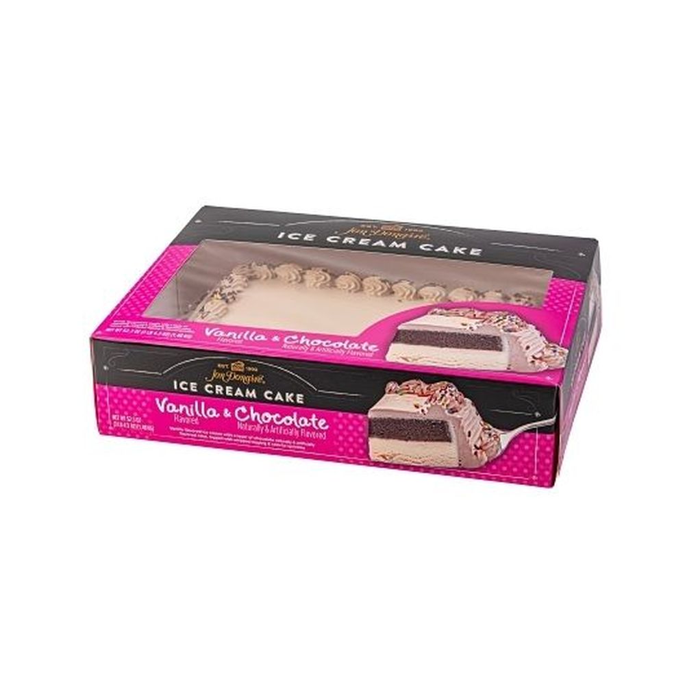 Jon Donaire Vanilla And Chocolate Ice Cream Sheet Cake, 3.27 Pound -- 4 Per Case