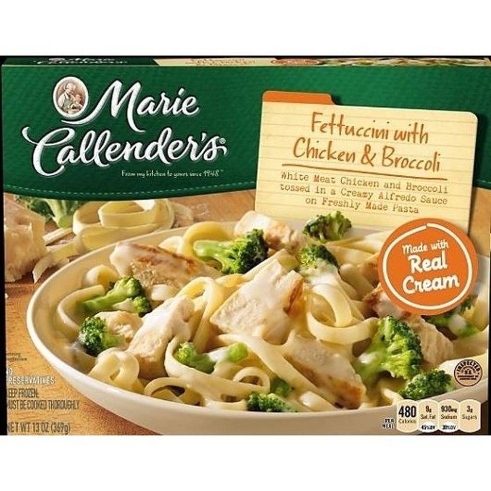 Marie Callender's Fettuccini With Chicken And Broccoli, 13 Ounce -- 8 Per Case