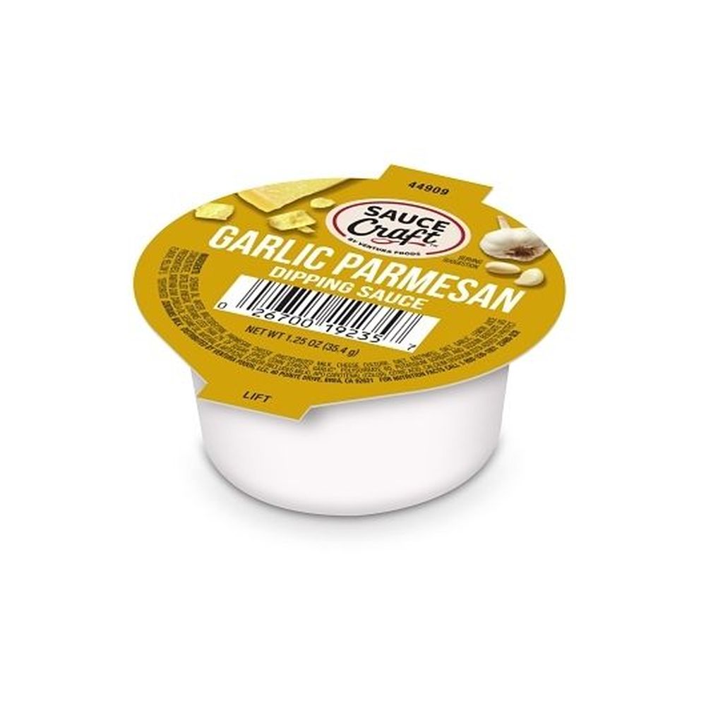 Sauce Craft Roasted Garlic Parmesan Dipping Sauce, 1.25 Ounce -- 64 Per Case