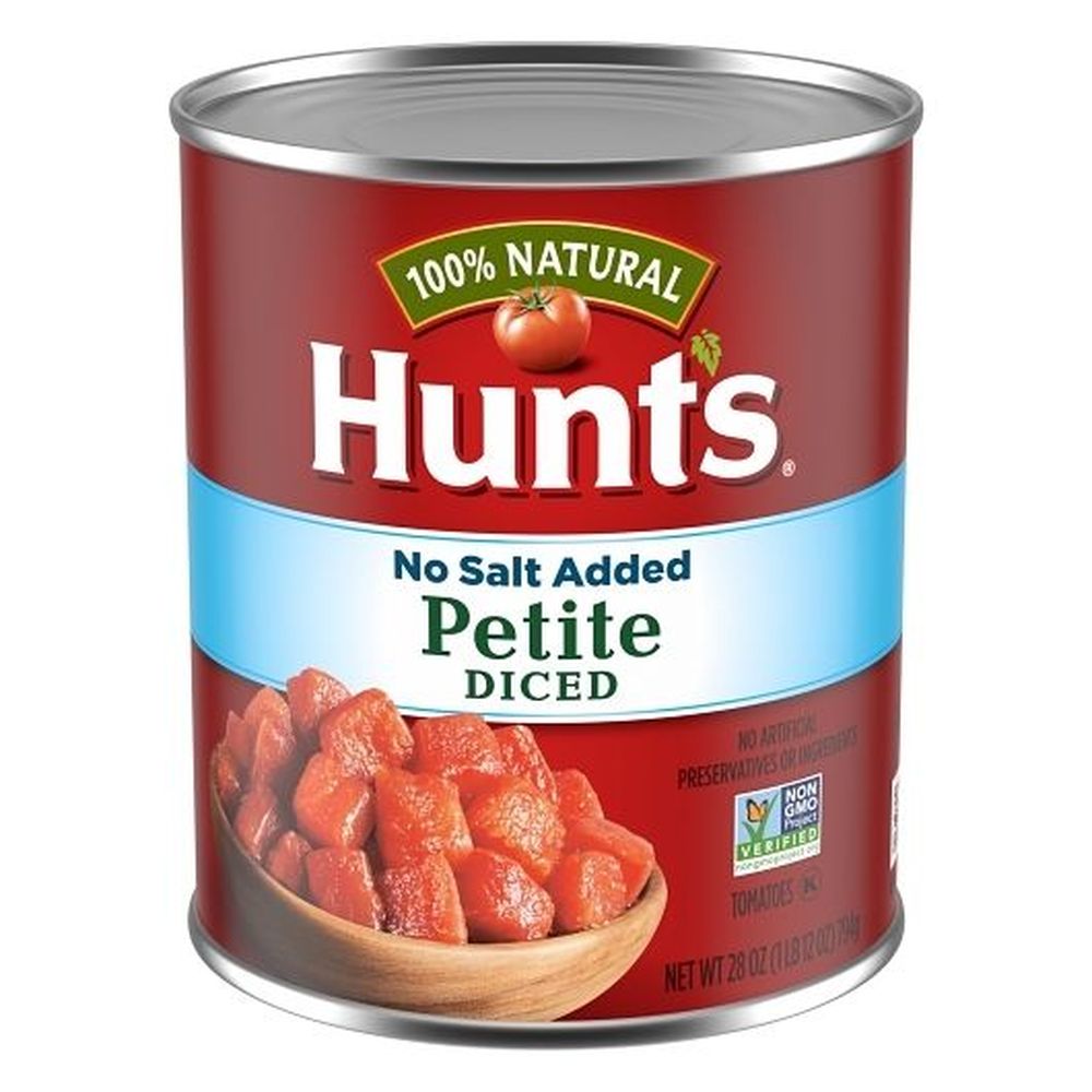 No Salt Added Petite Diced Tomatoes 28 Ounce