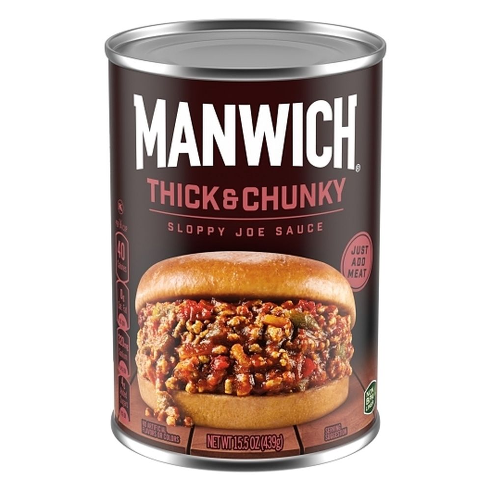 Manwich Thick N Chunky Sloppy Joe Sauce, 15.5 Ounce -- 12 Per Case