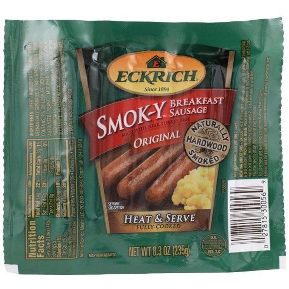 Eckrich Original Sausage Link, 8.3 Ounce -- 12 Per Case